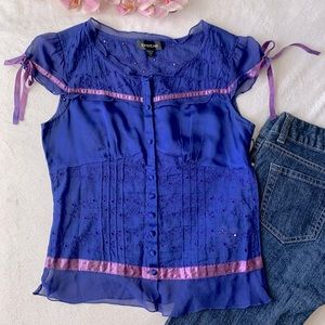 Vintage Bebe blouse